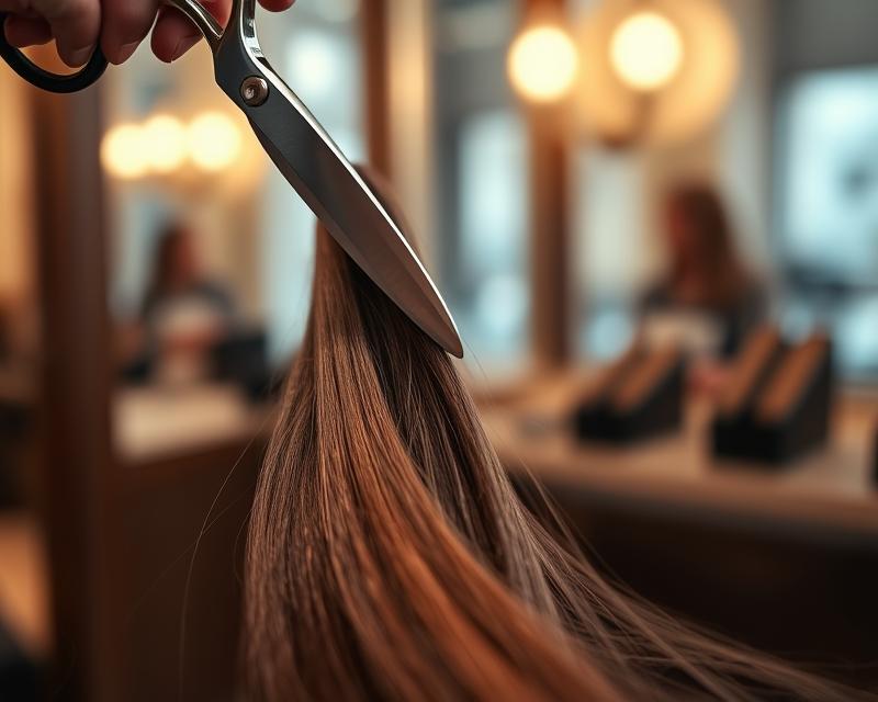 Jak samodzielnie wycieniować długie włosy? Krok po kroku poradnik