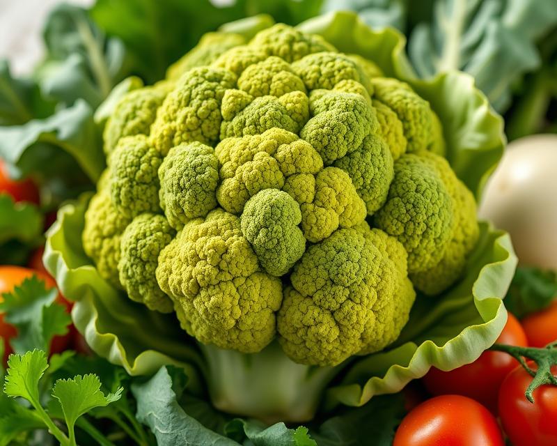 Zielony kalafior – zdrowotne właściwości i korzyści dla organizmu Zielony kalafior – zdrowotne właściwości i korzyści dla organizmu