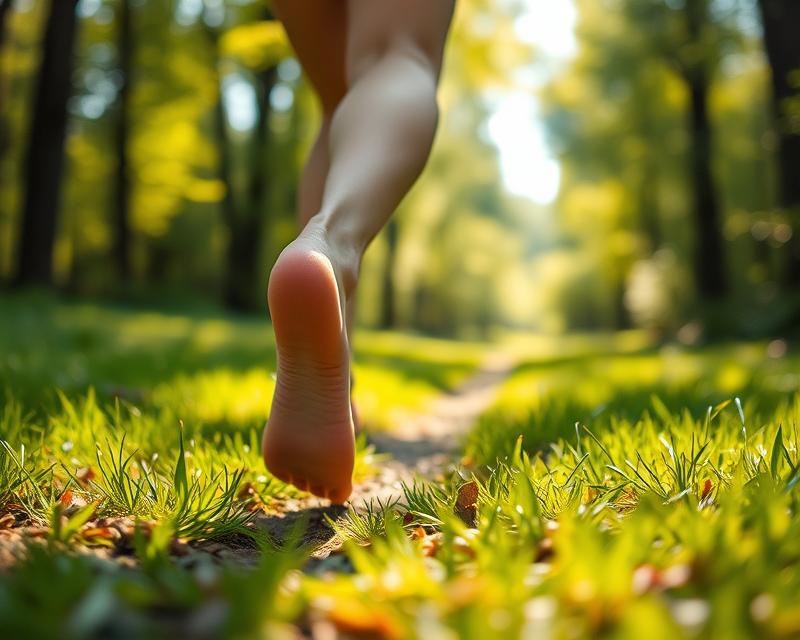 Bieganie boso: odkryj korzyści, ryzyko i jak zacząć