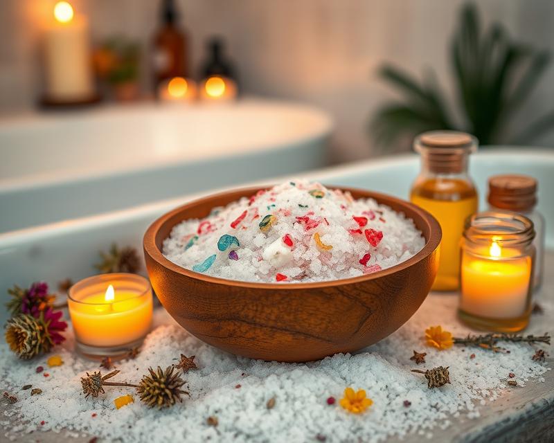 Sole do kąpieli DIY – jak stworzyć naturalne kosmetyki w domu?