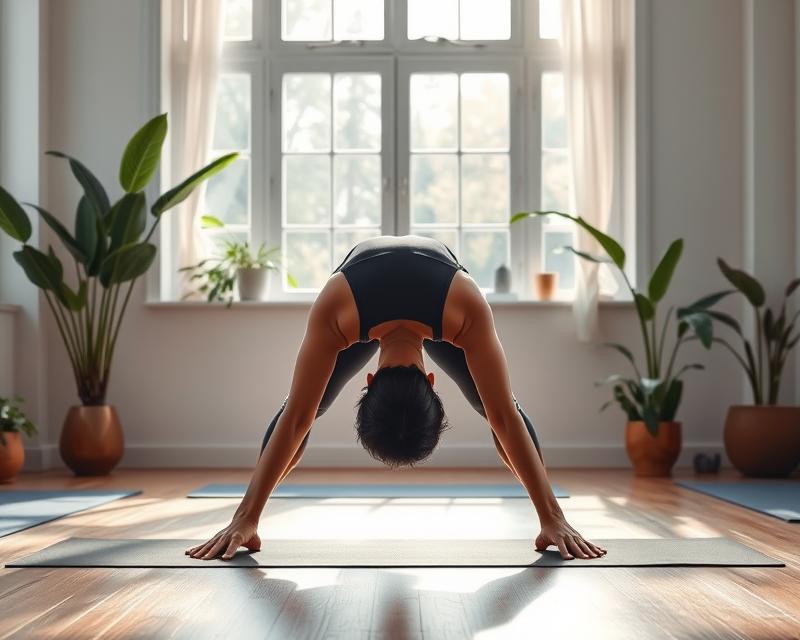 Prasarita Padottanasana – jak skutecznie wykonać skłon do przodu?