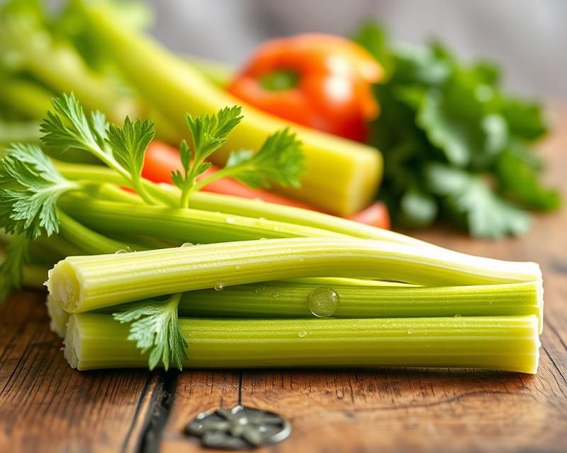Łodyga selera naciowego – właściwości zdrowotne i korzyści zdrowotne