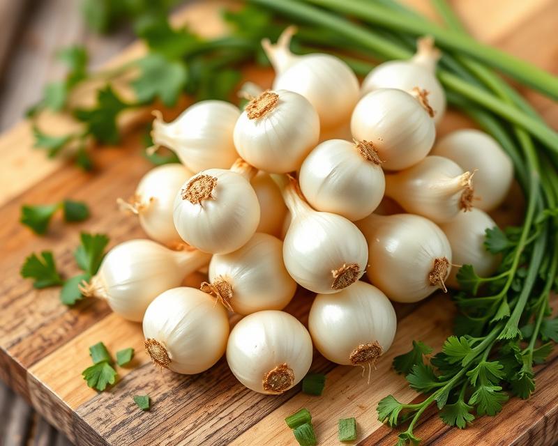 Cebula perłowa – zdrowotne właściwości i zastosowanie w kuchni