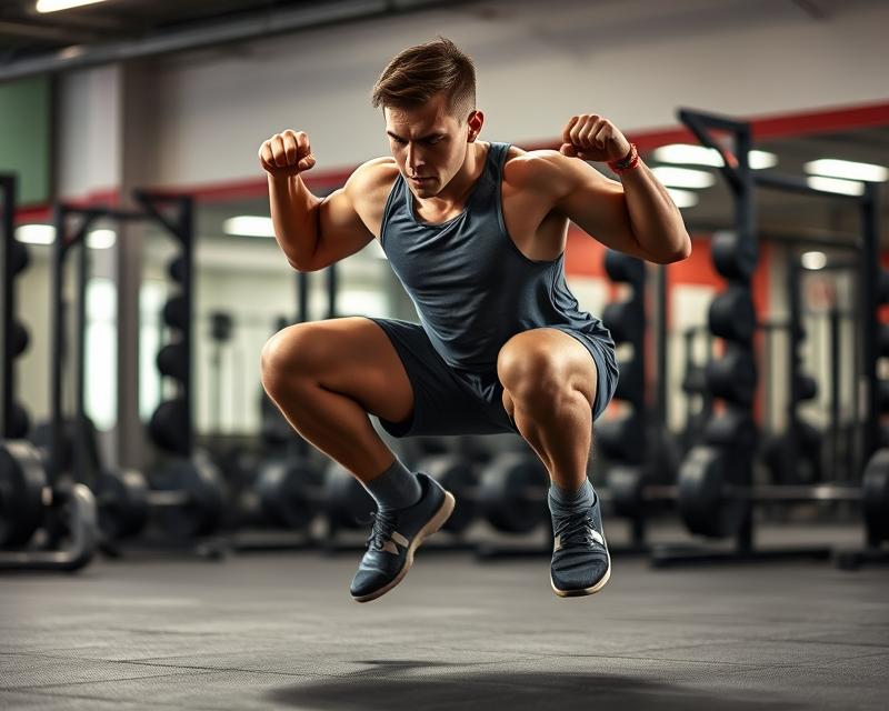 Przysiad z wyskokiem – jak poprawnie go wykonać i wykorzystać? Przysiad z wyskokiem – jak poprawnie go wykonać i wykorzystać?